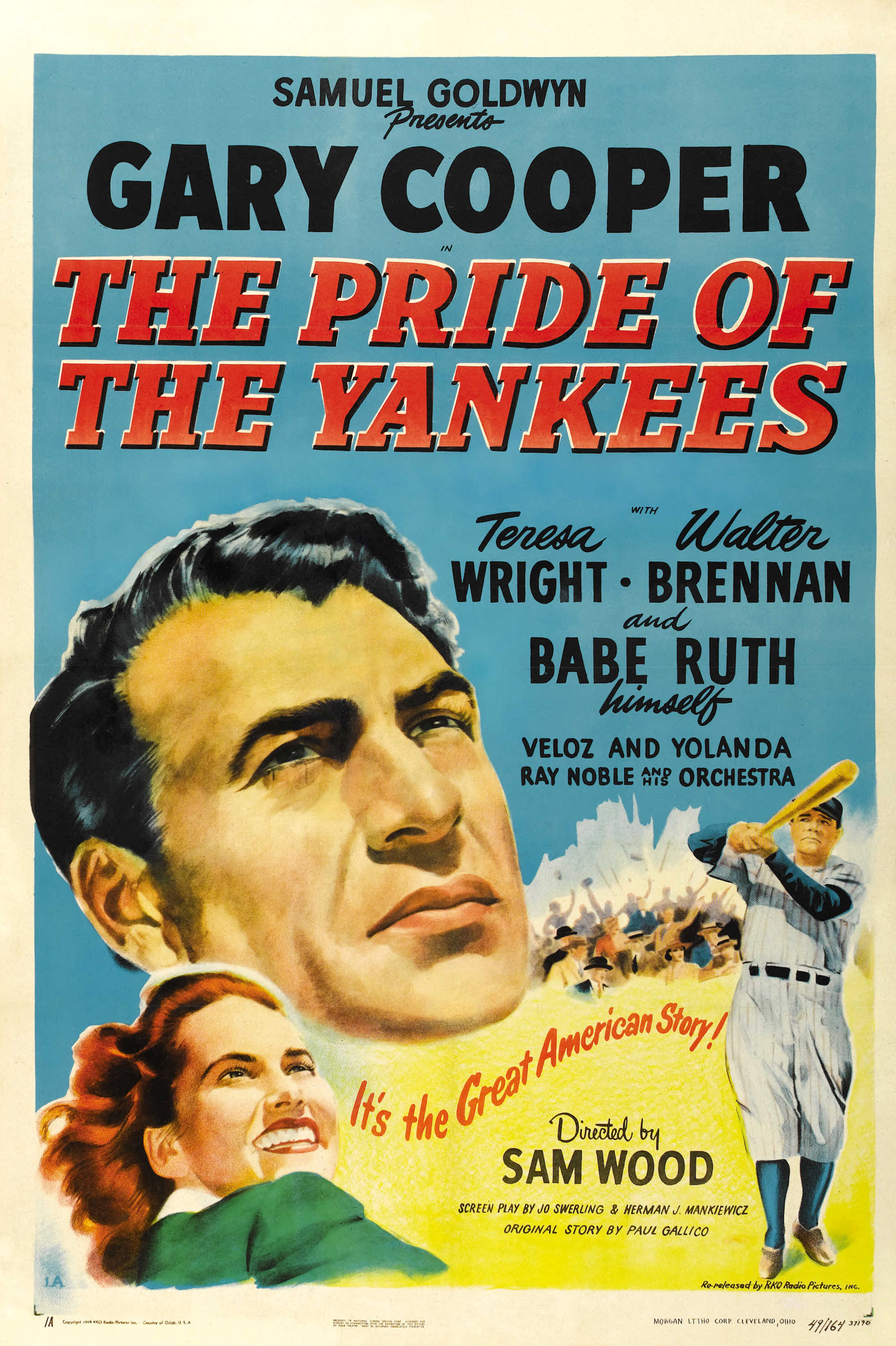 Poster: The Pride of the Yankees (1942)